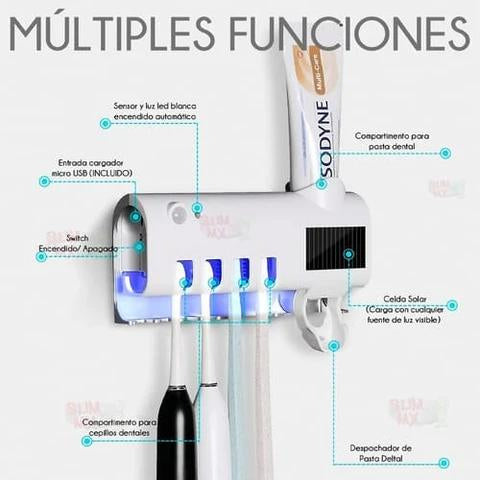 Esterilizador UV Cepillos Dentales